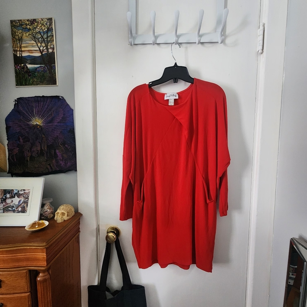 Joseph Ribkoff Bold Red Top
